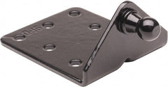 Associated Spring Raymond - 50.8mm Black Powdercoat Mounting Bracket - For Hydraulic Dampers & Gas Springs - Exact Tooling