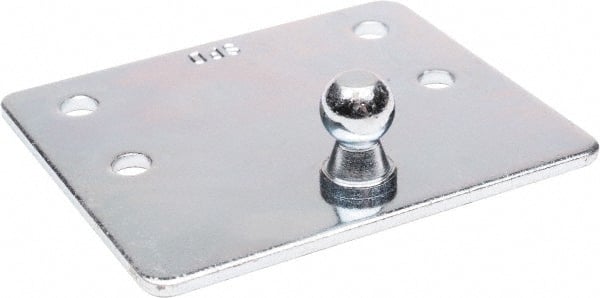 Associated Spring Raymond - 3-1/2" Zinc Plated Mounting Bracket - For Hydraulic Dampers & Gas Springs - Exact Tooling