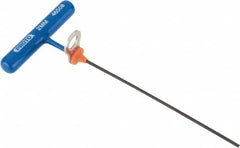 Proto - 2mm Hex, Tethered T-Handle Cushion Grip, Hex Key - 6" OAL, Alloy Steel, Metric System of Measurement - Exact Tooling