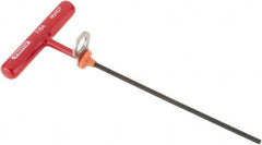 Proto - 7/64" Hex, Tethered T-Handle Cushion Grip, Hex Key - 6" OAL, Alloy Steel, Inch System of Measurement - Exact Tooling