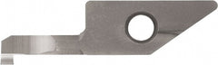 Kyocera - 1mm Groove Width, 4mm Min Hole Diam, 11mm Max Hole Depth, Micro Internal Grooving Tool - 0.8mm Projection, 18.8mm Shank Length, 30.8mm OAL, 0.05mm Radius, Solid Carbide, Uncoated - Exact Tooling