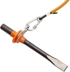 Proto - 6-3/4" OAL x 5/8" Blade Width Cold Chisel - 5/8" Tip, 1/2" Stock, Steel Handle - Exact Tooling