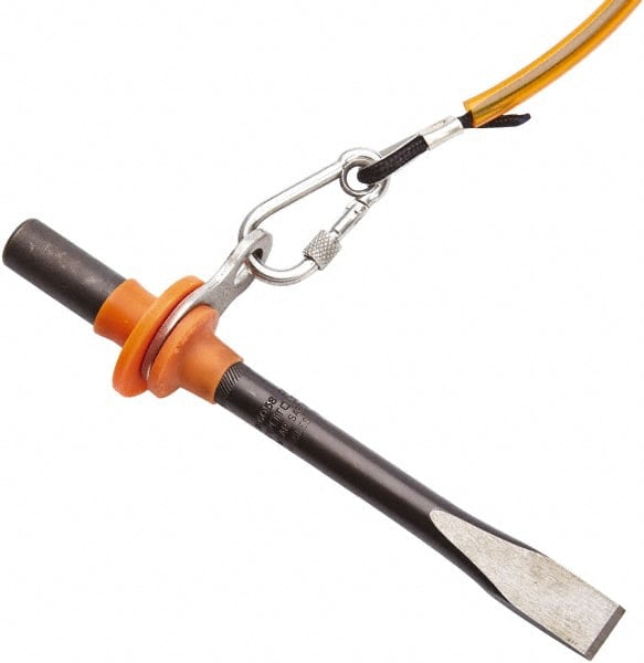 Proto - 6" OAL x 1/2" Blade Width Cold Chisel - 1/2" Tip, 7/16" Stock, Steel Handle - Exact Tooling