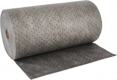 Brady SPC Sorbents - 35 Gal Capacity per Package, Universal Roll - 150' Long x 30" Wide, Gray, Polypropylene - Exact Tooling