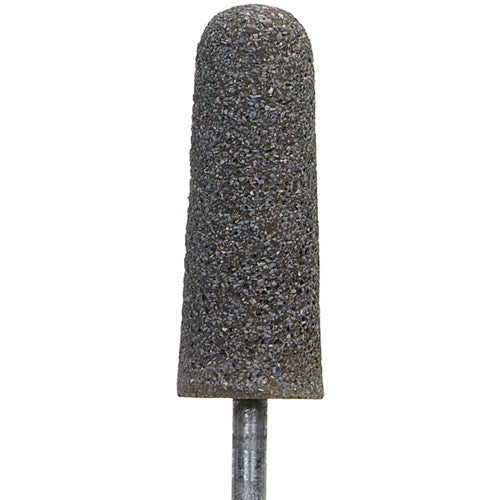 ‎1″ × 2-3/4″ 1/4″ Spindle NorZon Mounted Point A3 24 Grit Zirconia Alumina - Exact Tooling