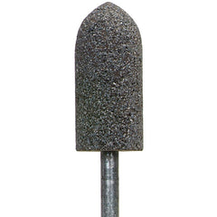7/8″ × 2″ 1/4″ Spindle Charger Mounted Point A11 30 Grit Zirconia Alumina/Aluminum Oxide - Exact Tooling