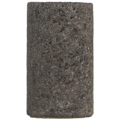 ‎1-1/2″ × 3″ × 5/8″-11-Gemini Snagging Wheel Type 18 Plug-Square Tip 24 Grit Aluminum Oxide - Exact Tooling