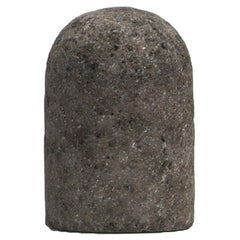 ‎1-1/2″ × 3″ × 3/8″-24 Gemini Snagging Wheel Type 18R Plug-Round Tip 24 Grit Aluminum Oxide - Exact Tooling