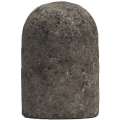 2″ × 3″ × 5/8″–11 Gemini Snagging Wheel Type 18R Plug-Round Tip 24 Grit Aluminum Oxide - Exact Tooling