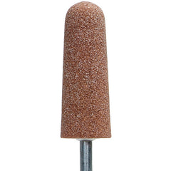 ‎1″ × 2-3/4″ 1/4″ Spindle Gemini Mounted Point A3 60 Grit Aluminum Oxide - Exact Tooling