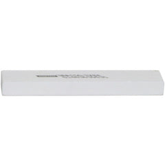 3/8″ × 3/4″ × 4″ Dressing Stick White Aluminum Oxide Vitrified Bond 38A150 IVBE - Exact Tooling