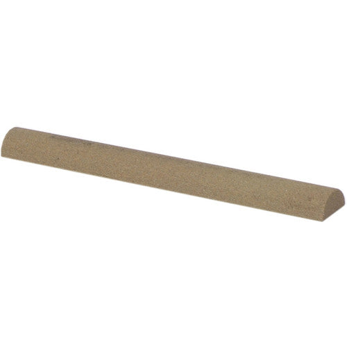1/4″ × 4″ India File Half Round 240 Grit - Exact Tooling