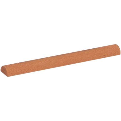 1/2″ × 4″ India File Half Round 320 Grit - Exact Tooling
