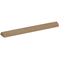 1/2″ × 4″ India File Half Round 240 Grit - Exact Tooling