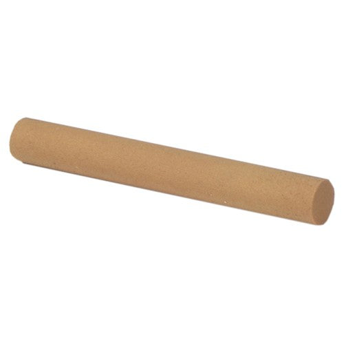1/4″ × 4″ India File Round 320 Grit - Exact Tooling