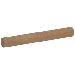 1/2″ × 4″ India File Round 240 Grit - Exact Tooling