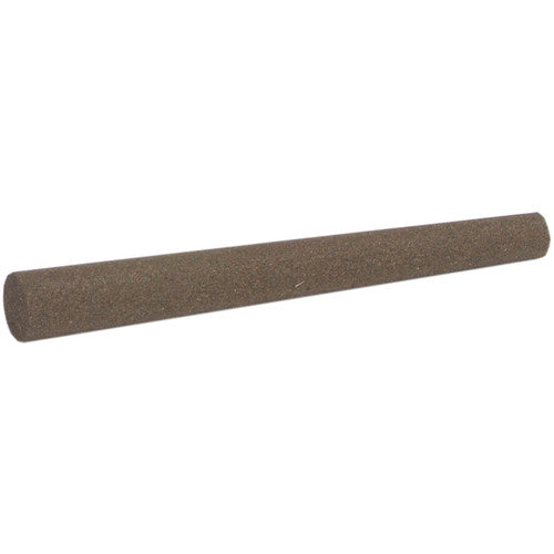 1/2″ × 1/4″ × 4″ India File Round Tapered 100 Grit - Exact Tooling