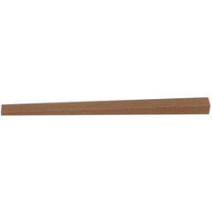 3/16″ × 1/16″ × 5/16″ × 4″ India File Silversmith Rectangular 240 Grit - Exact Tooling
