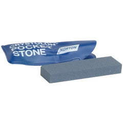 3/8″ × 7/8″ × 3″ Crystolon Pocket Stone Rectangular Fine Grit - Exact Tooling