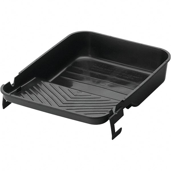 Krylon - 9" Roller Compatible Paint Tray - 2 Qt Capacity, Plastic - Exact Tooling