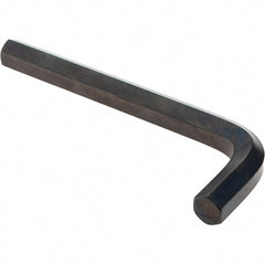 Value Collection - 9/16" Hex, Short Arm, Hex Key - 5-21/32" OAL, Alloy Steel, Inch System of Measurement - Exact Tooling
