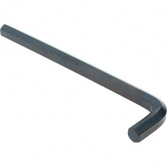 Value Collection - 1/2" Hex, Long Arm, Hex Key - 8-5/32" OAL, Alloy Steel, Inch System of Measurement - Exact Tooling