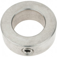 Import - 15/16" Bore, Stainless Steel, Set Screw Shaft Collar - 1-1/2" Outside Diam, 9/16" Wide - Exact Tooling
