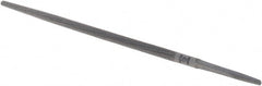 Value Collection - 10" Long, Bastard Cut, Round American-Pattern File - Double Cut - Exact Tooling