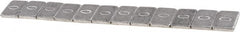 Value Collection - 0.25 oz P Wheel Weight - Steel, For Use with Automotive & Light Trucks - Exact Tooling