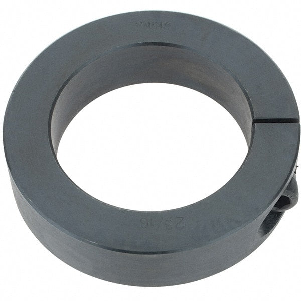 Import - 2-3/16" Bore, Steel, One Piece Clamp Collar - 3-1/4" Outside Diam, 3/4" Wide - Exact Tooling