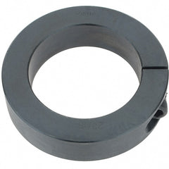 Import - 2-3/16" Bore, Steel, One Piece Clamp Collar - 3-1/4" Outside Diam, 3/4" Wide - Exact Tooling