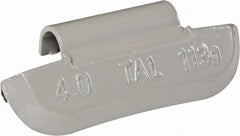 Value Collection - 8 oz TAL Wheel Weight - Lead, For Use with Automotive & Light Trucks - Exact Tooling