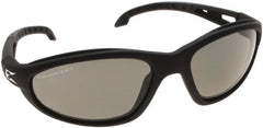Edge Eyewear - Smoke Lenses, Polarized Glasses - Anti-Fog, Black Nylon Frame - Exact Tooling