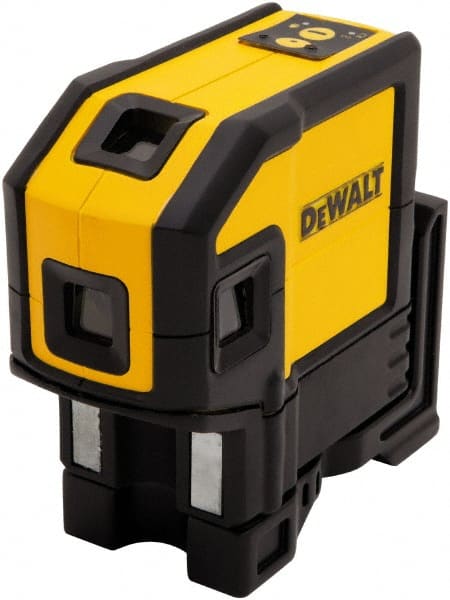 DeWALT - 5 Beam 165, 100' Max Range Self-Leveling Laser - Red Beam, 1/8\x94 Accuracy, Battery Included - Exact Tooling