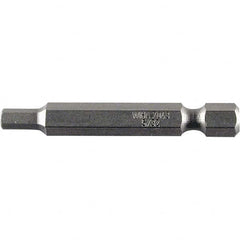Wiha - 0.093" Power Bit - 1/4" Drive, 2" OAL - Exact Tooling