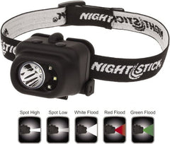 Bayco - LED Bulb, Hands-free Flashlight - Black Polycarbonate Body, AAA Batteries - Exact Tooling