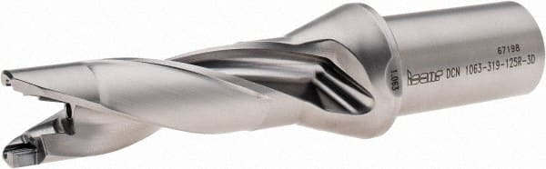 Iscar - 1-1/16" to 1.098" Diam, 3xD, 3.19" Max Depth, 1-1/4" Shank Diam, 7.23" OAL, Replaceable-Tip Drill - FCP, HCP-IQ, ICK, ICK-2M, ICM, ICP, iCP-2M Insert, 61539417 Toolholder, Series SumoCham - Exact Tooling