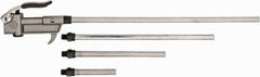 Value Collection - 5 Piece Aluminum Body Air Gun Kit - 1/4 NPT Inlet, 150 Max psi, Aluminum Hose - Exact Tooling