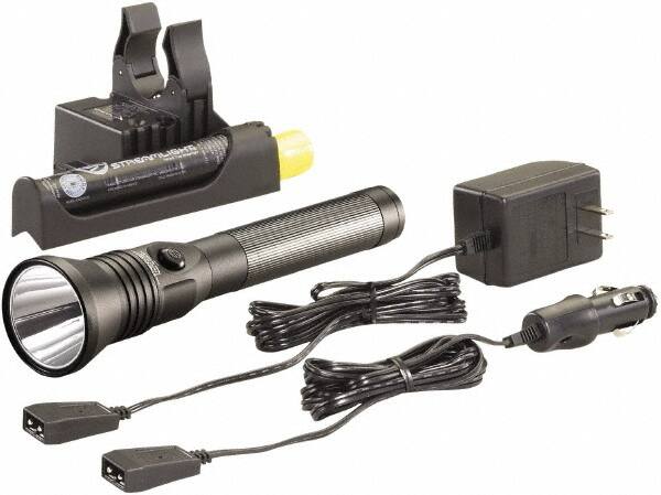 Streamlight - White LED Bulb, 740 Lumens, Industrial/Tactical Flashlight - Black Aluminum Body, 1 4.8 V\xB6Sub-C NiMH Battery Included - Exact Tooling