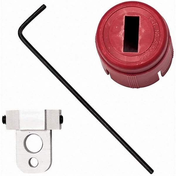 Brady - Pneumatic & Valve Lockouts Type: Pneumatic Hose Lockout Maximum Pipe Diameter (Inch): 1.550 - Exact Tooling