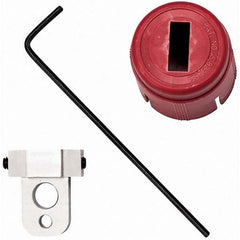 Brady - Pneumatic & Valve Lockouts Type: Pneumatic Hose Lockout Maximum Pipe Diameter (Inch): 1.550 - Exact Tooling