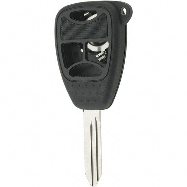 Import - Chrysler Key Blank - Nickel/Plastic - Exact Tooling