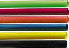 Parker - 1/4" ID x 3/8" OD, 1/16" Wall Thickness, 25' Long, PTFE Tube - Red, 180 Max psi, -100 to 500°F - Exact Tooling