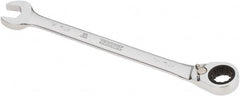 Proto - 7/16" 12 Point Combination Wrench - 0° Offset Angle, 6-1/2" OAL, Steel, Chrome Finish - Exact Tooling