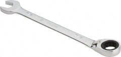 Proto - 7/8" 12 Point Combination Wrench - 0° Offset Angle, 11-7/16" OAL, Steel, Chrome Finish - Exact Tooling