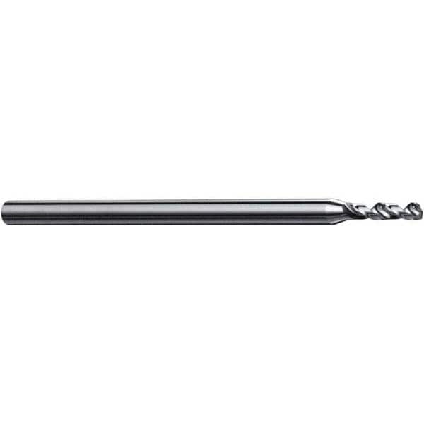 Accupro - 0.68mm, 120° Point, Solid Carbide Micro Drill Bit - Exact Tooling