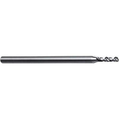 Accupro - 0.71mm, 120° Point, Solid Carbide Micro Drill Bit - Exact Tooling