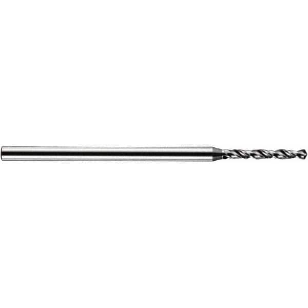 Accupro - 0.69mm, 120° Point, Solid Carbide Micro Drill Bit - Exact Tooling