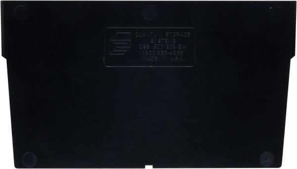 Quantum Storage - 7.1" Wide x 7" High, Black Bin Divider - Use with QSB807, QSB808, QSB814 - Exact Tooling