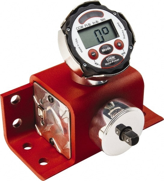 Proto - 5 to 50 In/Lb Electronic Torque Tester - 1/4" Drive, 6" OAL, ±1% Accuracy - Exact Tooling
